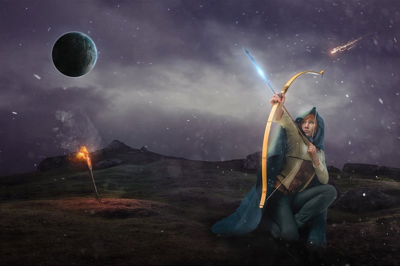 Meteor Shower Invitation Image